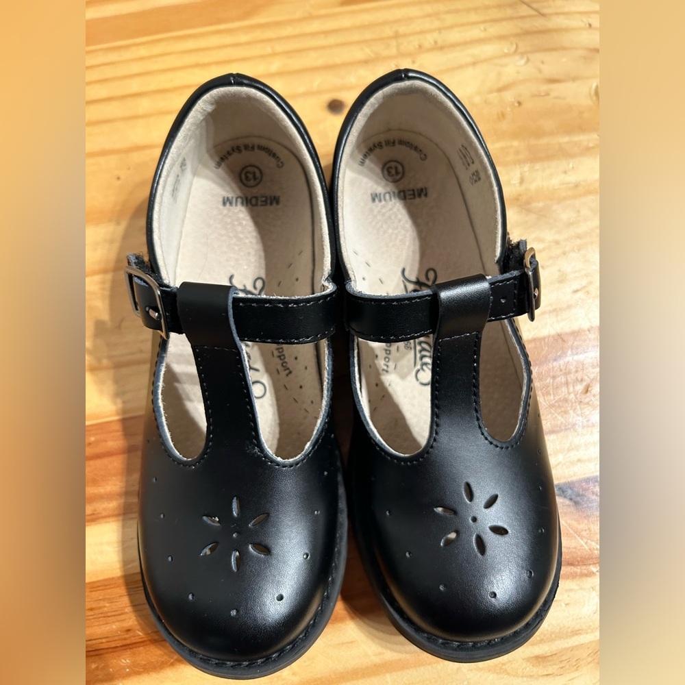 FootMates Mary Jane Black Kids Shoes